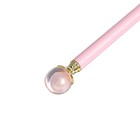Ручка шариковая поворотная MESHU Pink pearl, синий стержень, металлический корпус - Фото 5