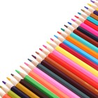 Карандаши акварельные 36 цвета, deVENTE Trio Mega Soft, 3 мм шестигранные - фото 6889703