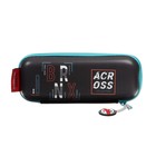 Рюкзак каркасный 37 х 28 х 12 см, Across 194, наполнение: мешок, пенал, синий/голубой ACR22-194-1 - фото 22170481