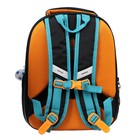 Рюкзак каркасный 37 х 28 х 12 см, Across 194, наполнение: мешок, пенал, синий/голубой ACR22-194-1 - фото 22170470