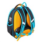 Рюкзак каркасный 37 х 28 х 12 см, Across 194, наполнение: мешок, пенал, синий/голубой ACR22-194-1 - фото 22170472