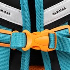 Рюкзак каркасный 37 х 28 х 12 см, Across 194, наполнение: мешок, пенал, синий/голубой ACR22-194-1 - фото 22170475