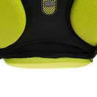 Рюкзак каркасный 37 х 28 х 12 см, Across 194, наполнение: мешок, пенал, тёмно-серый/жёлтый ACR22-194-3 - фото 22170515