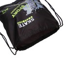 Рюкзак каркасный 37 х 28 х 12 см, Across 194, наполнение: мешок, пенал, тёмно-серый/жёлтый ACR22-194-3 - фото 22170523