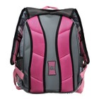 Рюкзак каркасный 39 х 29 х 17 см, Across 410, наполнение: мешок, пенал, серый/розовый ACR22-410-11 - Фото 6