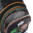 Рюкзак каркасный Across 410, 39×29×17 см, наполнение: мешок, пенал, чёрный/зелёный ACR22-410-1 - Фото 12