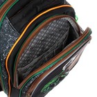 Рюкзак каркасный Across 410, 39×29×17 см, наполнение: мешок, пенал, чёрный/зелёный ACR22-410-1 - Фото 13