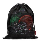 Рюкзак каркасный Across 410, 39×29×17 см, наполнение: мешок, пенал, чёрный/зелёный ACR22-410-1 - Фото 17