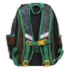 Рюкзак каркасный Across 410, 39×29×17 см, наполнение: мешок, пенал, чёрный/зелёный ACR22-410-1 - Фото 5