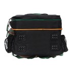 Рюкзак каркасный Across 410, 39×29×17 см, наполнение: мешок, пенал, чёрный/зелёный ACR22-410-1 - Фото 7