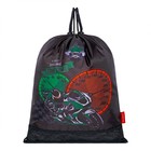 Рюкзак каркасный Across 410, 39×29×17 см, наполнение: мешок, пенал, чёрный/зелёный ACR22-410-1 - Фото 8