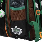 Рюкзак каркасный Across 410, 39×29×17 см, наполнение: мешок, пенал, чёрный/зелёный ACR22-410-1 - Фото 9