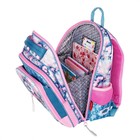 Рюкзак каркасный 39 х 29 х 17 см, Across 640, наполнение: мешок, голубой/розовый ACR22-640-9 - фото 22170717