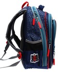 Рюкзак каркасный 39 х 29 х 17 см, Across 640, наполнение: мешок, синий ACR22-640-3 - Фото 4