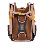 Рюкзак каркасный 35 х 26 х 18 см, Across ACS1, наполнение: мешок, чёрный/оранжевый ACS1-4 - Фото 4