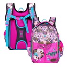 Рюкзак каркасный 35 х 26 х 18 см, Across ACS5, розовый ACS5-4 - Фото 1