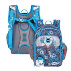 Рюкзак каркасный 35 х 26 х 18 см, Across ACS5, серый/голубой ACS5-3 - фото 10435546
