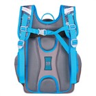 Рюкзак каркасный 35 х 26 х 18 см, Across ACS5, серый/голубой ACS5-3 - Фото 3