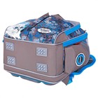 Рюкзак каркасный 35 х 26 х 18 см, Across ACS5, серый/голубой ACS5-3 - Фото 5