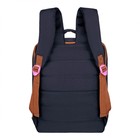 Рюкзак молодёжный 39 х 26 х 10 см, эргономичная спинка, Across G6, чёрный/розовый G-6-4 - фото 9598654