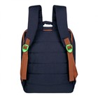 Рюкзак молодёжный 39 х 26 х 10 см, эргономичная спинка, Across G6, чёрный/зелёный G-6-1 - фото 9598671