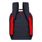 Рюкзак молодёжный 39 х 26 х 10 см, эргономичная спинка, Across G6, чёрный/красный G-6-3 - Фото 3