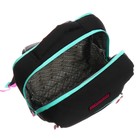 Рюкзак молодёжный 39 х 26 х 10 см, эргономичная спинка, Across G6, чёрный/розовый G-6-10 - фото 9682201