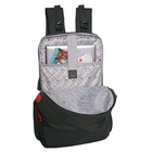 Рюкзак молодёжный 45 х 31 х 12 см, эргономичная спинка, Across М-4, чёрный/красный M-4-2 - фото 9598695