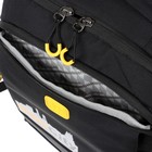 Рюкзак молодёжный 45 х 31 х 12 см, эргономичная спинка, Across М-4, чёрный/жёлтый M-4-1 - Фото 10