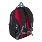 Рюкзак молодёжный 46 х 31 х 15 см, эргономичная спинка, Across М-3, чёрный/красный M-3-1 - фото 9598719
