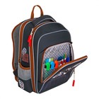 Рюкзак каркасный 39 х 29 х 17 см, Across 179, тёмно-серый ACR22-179-1 - фото 22171020