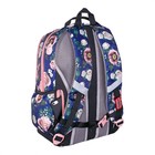 Рюкзак молодёжный 43 х 29 х 18 см, эргономичная спинка, Across 155, синий/розовый 155-5 - Фото 4