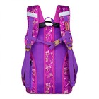 Рюкзак молодёжный 43 х 29 х 18 см, эргономичная спинка, Across 155, фиолетовый 155-14 - фото 9598845