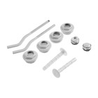 Набор для подключения радиатора ZEIN, 1" × 1/2", с двумя кронштейнами - Фото 3