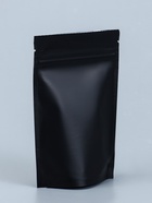 Пакет дой-пак, матовый, черный, 10×15×4 см  (артикул 9379841)  большой выбор товаров оптом и в розницу по низким ценам с доставкой