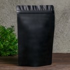 Пакет дой-пак, матовый, чёрный, 16×24×4 см - Фото 2