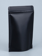 Пакет дой-пак, матовый, чёрный, 16×24×4 см - Фото 5