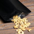 Пакет дой-пак, матовый, чёрный, 20×30×5 см - Фото 4