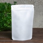 Пакет дой-пак, матовый, белый, 10×15×4 см - Фото 2