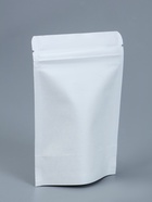 Пакет дой-пак, матовый, белый, 10×15×4 см  (артикул 9379844)  большой выбор товаров оптом и в розницу по низким ценам с доставкой