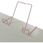 Подставка для книг, металлическая, для парт толщиной до 20 мм, розовая - Фото 2