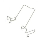 Подставка для книг, металлическая, для парт толщиной до 20 мм, серая - Фото 1