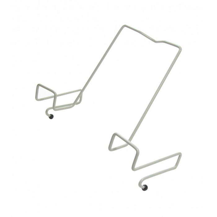 Подставка для книг, металлическая, для парт толщиной до 20 мм, серая - Фото 1