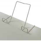 Подставка для книг, металлическая, для парт толщиной до 20 мм, серая - Фото 2