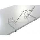 Подставка для книг, металлическая, для парт толщиной до 20 мм, серая - Фото 5