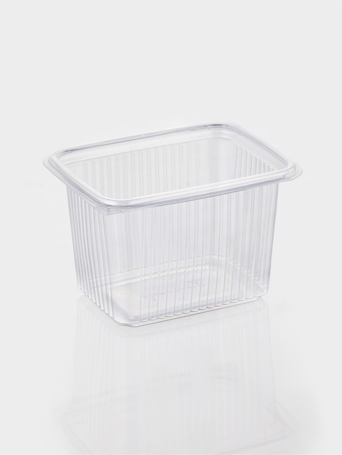 Контейнер одноразовый «Южуралпак», КР-12, пластик, 350 мл, 11.5×9×7.2 см, прозрачный - Фото 1