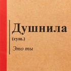 Пакет подарочный крафтовый, упаковка, «Душнила», 12 х 21 х 9 см - Фото 4