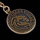 Брелок для ключей металлический, монета «Глава семьи», d=2.5 см - Фото 5