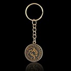 Брелок для ключей металлический, монета «Глава семьи», d=2.5 см - Фото 2
