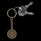 Брелок для ключей металлический, монета «Глава семьи», d=2.5 см - Фото 4